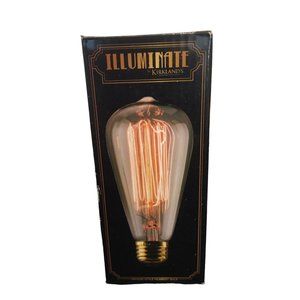 Illuminate Vintage Style Filament Bulb ST64 40W NIB